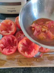 roasted and stuffed tomatoes