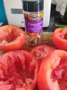 roasted and stuffed tomatoes