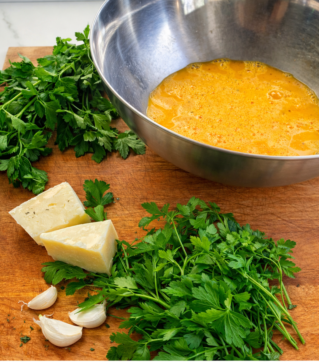 Frittata al prezzemolo